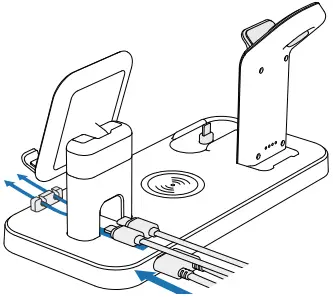 Pukonger ST-Q4 5 In 1 Charging Station A13