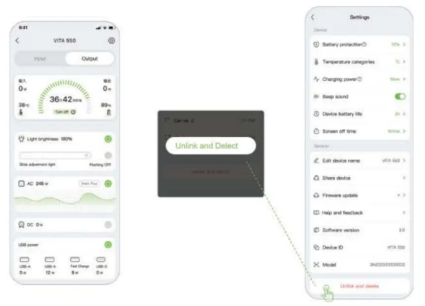 Growatt VITA550 Portable Power Station - AC Charging 6