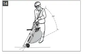 AL-KO LBV 4090 Cordless Leaf Blower Vacuum - 14