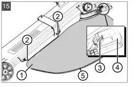 AL-KO LBV 4090 Cordless Leaf Blower Vacuum - 15