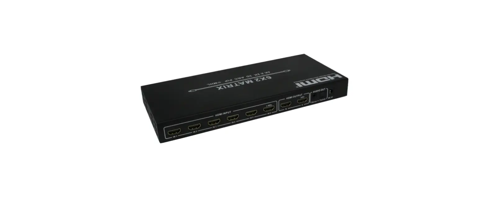 Hdmi 1.4 Matrix 6×2 User Manual Hdmi 1.4 Matrix 6×2 User Manual