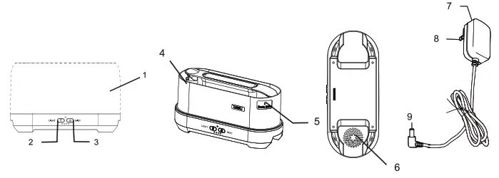 Kinscoter 43233564 Fire Aroma Diffuser - 1