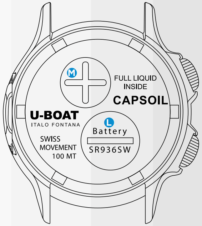 U BOAT CAPSOIL Doppiotempo Watch - fig 4