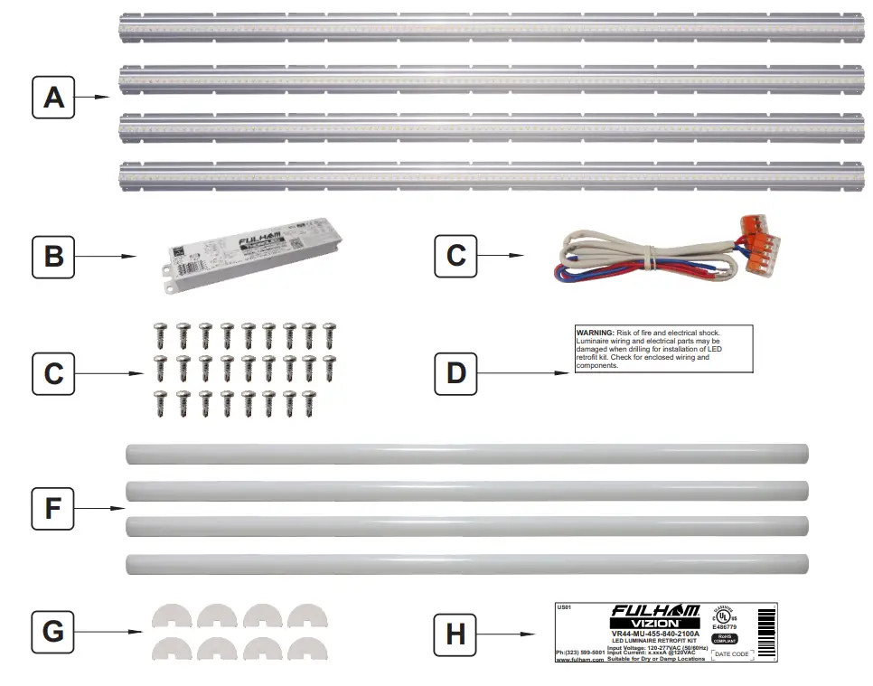 FULHAM VR44 Vizion LED Retrofit 0-10V Dimming Constant Current - Fig 4