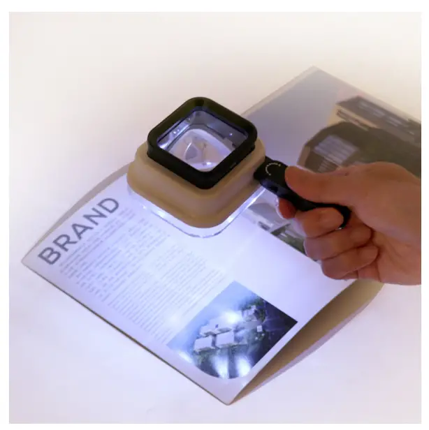 Coopers OF STORTFORD K694i Folding Magnifying Glass Magnifier