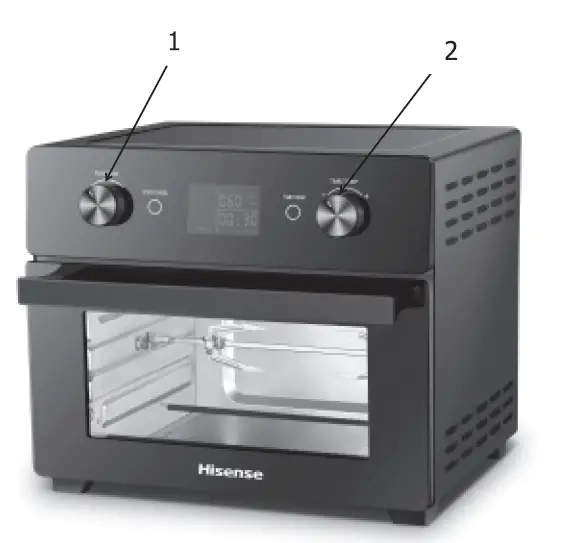 Hisense H20AOBK1S5 Air Fry Oven 2