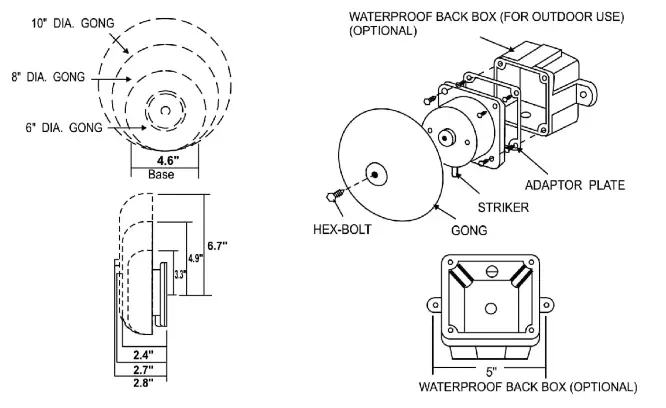 POTTER PDC Security Bell Module - 2
