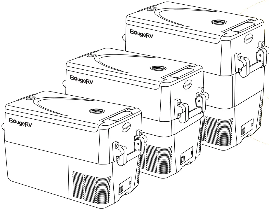 BougeRV E30 Portable Car Refrigerator