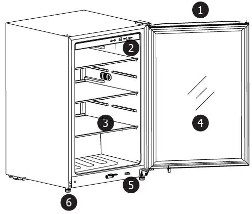 FRIGIDAIRE-FRYB4623SS-138-12oz-Can-Capacity-Stainless-Frame-FIG 15