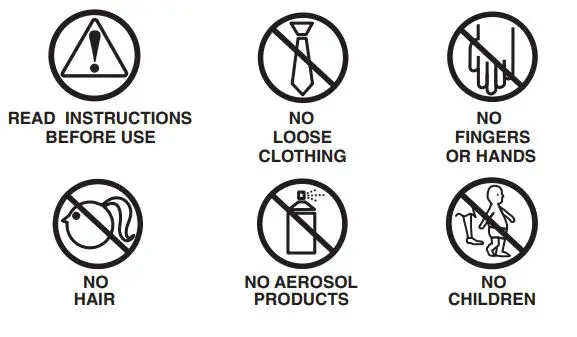 ROYAL MC14MX MicroCut Shredder - WARNING keep out of reach of children