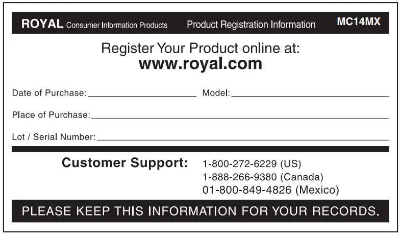 ROYAL MC14MX MicroCut Shredder - royal consumer information products