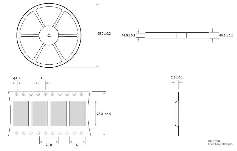 EBYTE-E32-868T30S-SX1276-868MHz-1W-SMD-Wireless-Module-11