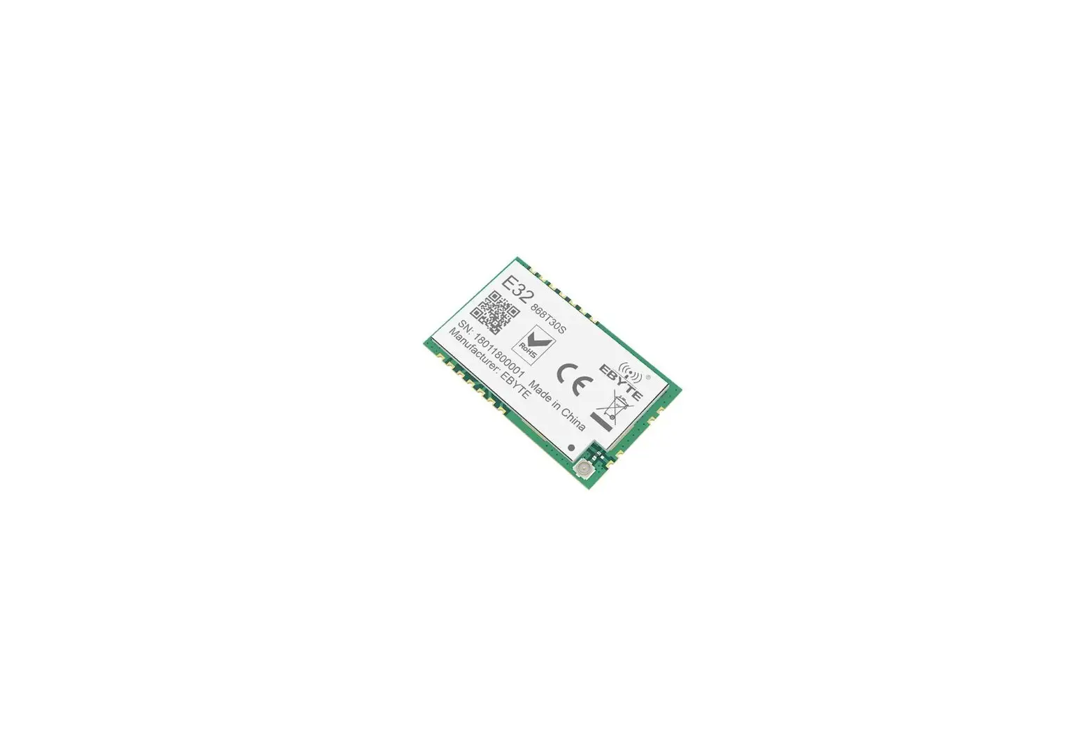 Ebyte E32-868t30s Sx1276 868mhz 1w Smd Wireless Module User Manual Ebyte E32-868t30s Sx1276 868mhz 1w Smd Wireless Module User Manual