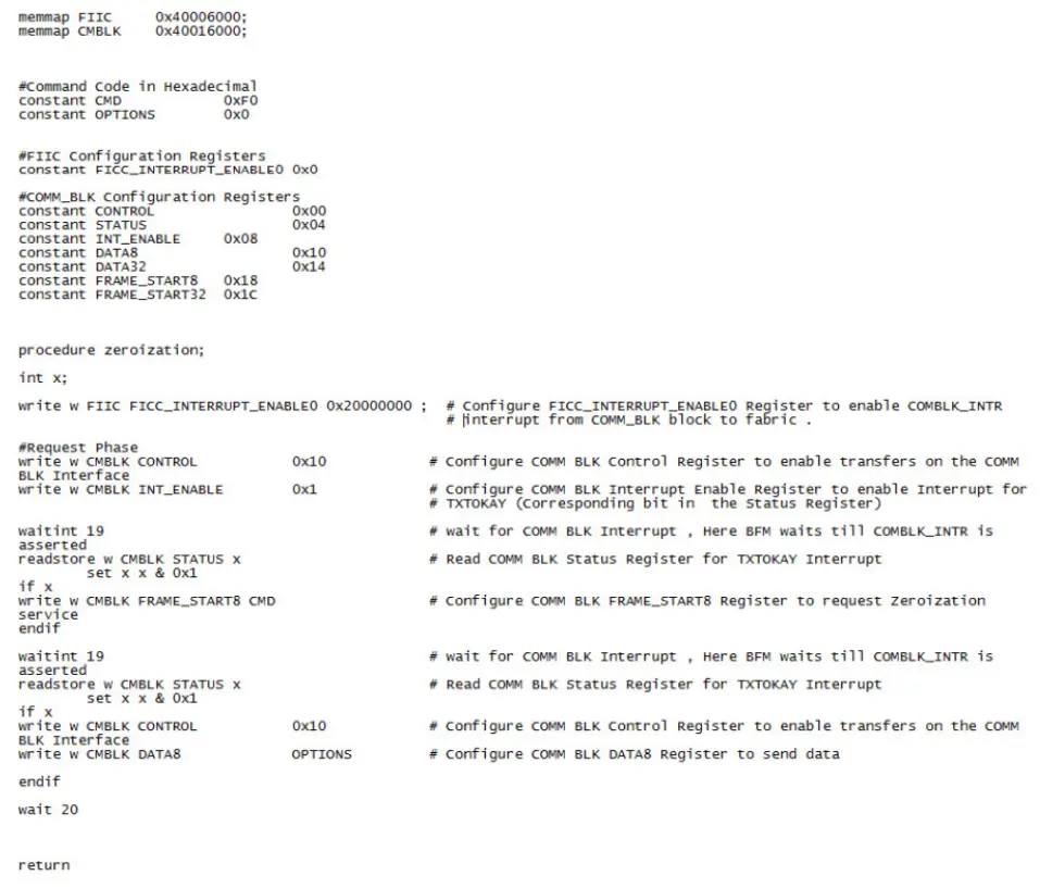 Microsemi UG0837 IGLOO2 and SmartFusion2 FPGA System Services Simulation - Transcript Window 4