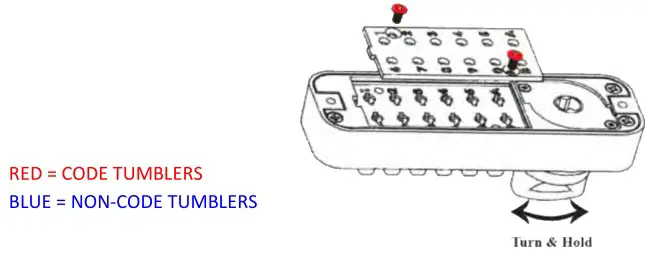 LOCKEY USA M220 Deadbolt Digital Surface Mount - Carefully remove cover plate