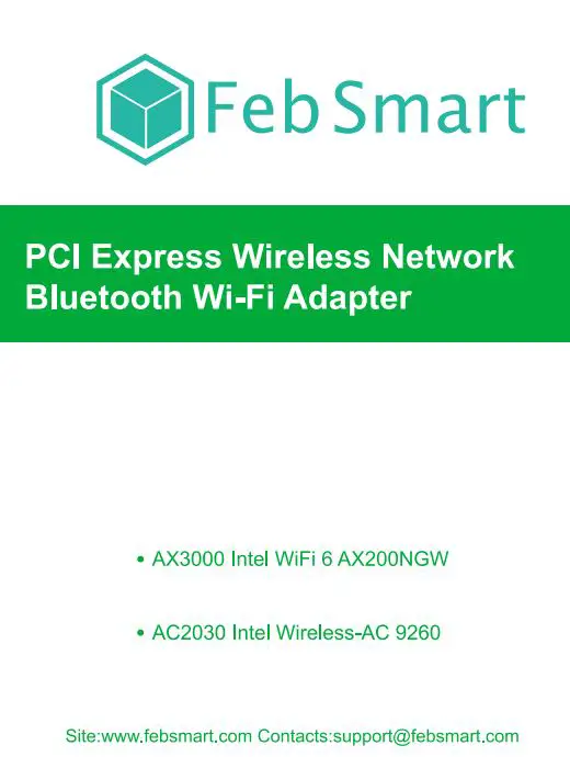 Feb Smart Bluetooth Wi-Fi Adapter User Manual
