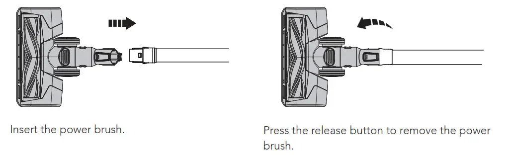 Tineco A11 Series 27704879 Stick Vacuum- Brush Installation