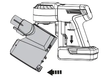 Tineco A11 Series 27704879 Stick Vacuum-Dustbin Installation