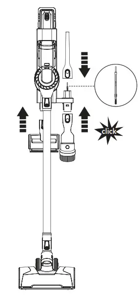 Tineco A11 Series 27704879 Stick Vacuum- main body 2