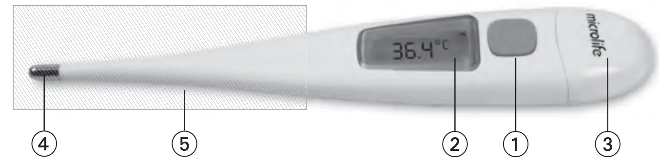 microlife MT 300 Medical Thermometer