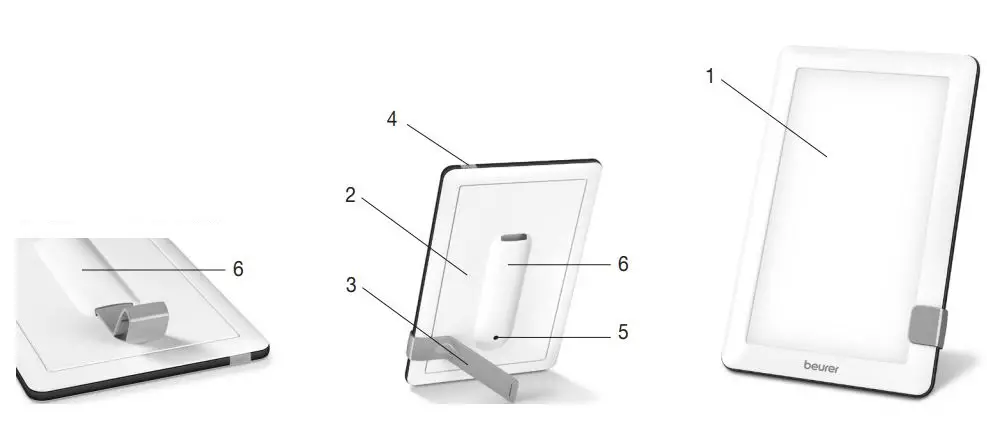 beurer Phototherapy Unit TL 30 - Daylight Therapy Lamp Instructions - Product Overview