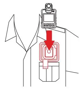 Reveal D Series Body Worn Camera User Guide - Attachment to Klick Fast mount