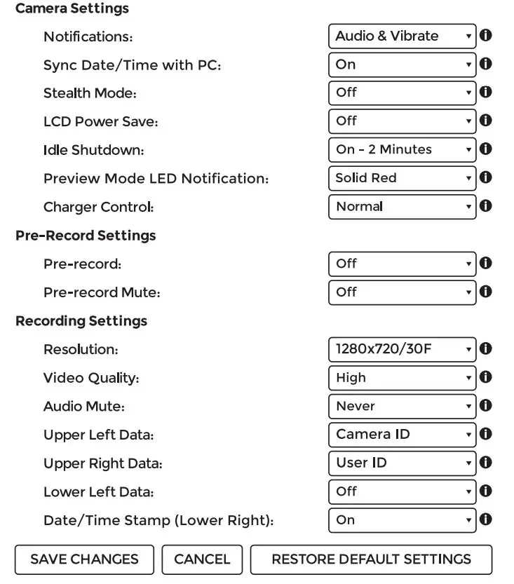 Reveal D Series Body Worn Camera User Guide - DEMS 360 administration