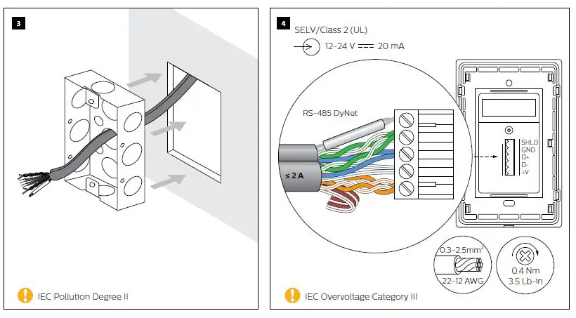 PHILIPS DR2PA Revolution Series Button Panel FIG 4