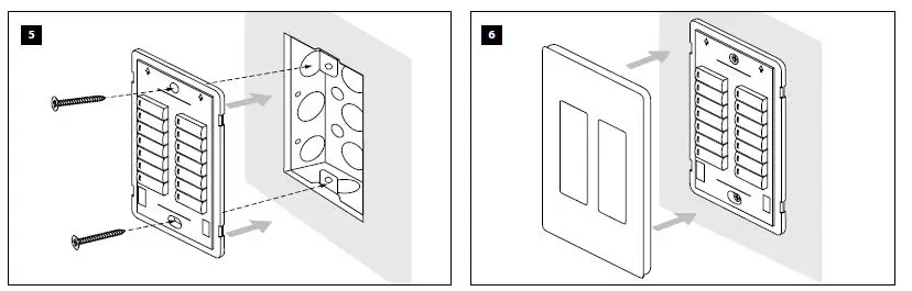PHILIPS DR2PA Revolution Series Button Panel FIG 5