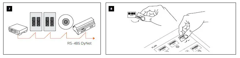 PHILIPS DR2PA Revolution Series Button Panel FIG 6