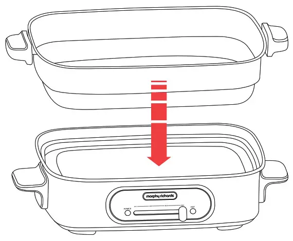 morphy richards MRMP25TNM Multifunction Cooking Pot- BEFORE FIRST USE