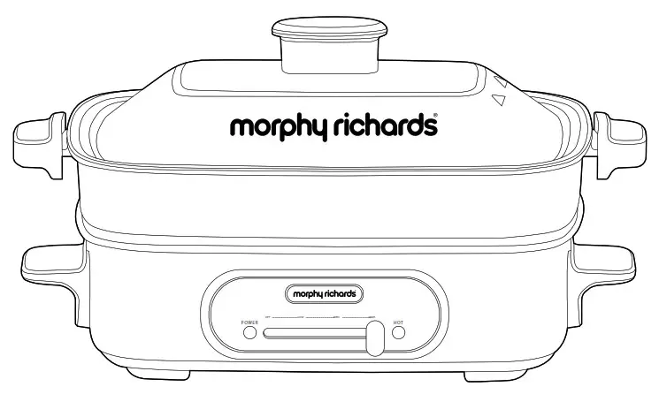 morphy richards MRMP25TNM Multifunction Cooking Pot