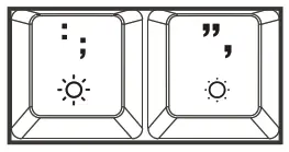 GTEK GA-CBKB71 Cyborg 850 Dual Mode Mini Mechanical Gaming Keyboard - Press