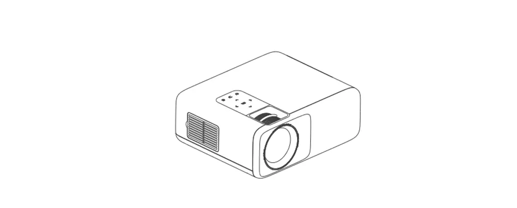 Guangzhou Rigal Electronics Rd-881 Multimedia Projector Instruction Manual