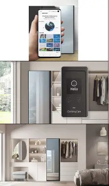 SAMSUNG DF10A9500CG Steam Cabinet For Clothes Care- Associated Image 3