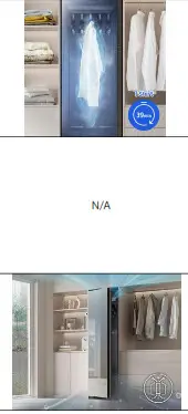 SAMSUNG DF10A9500CG Steam Cabinet For Clothes Care- Associated Image 5