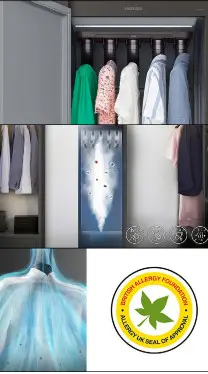 SAMSUNG DF10A9500CG Steam Cabinet For Clothes Care- Associated Image