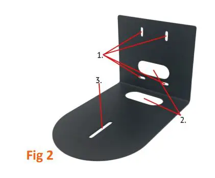 HuddleCamHD Small Base Camera Wall Mount - Mounting Instructions