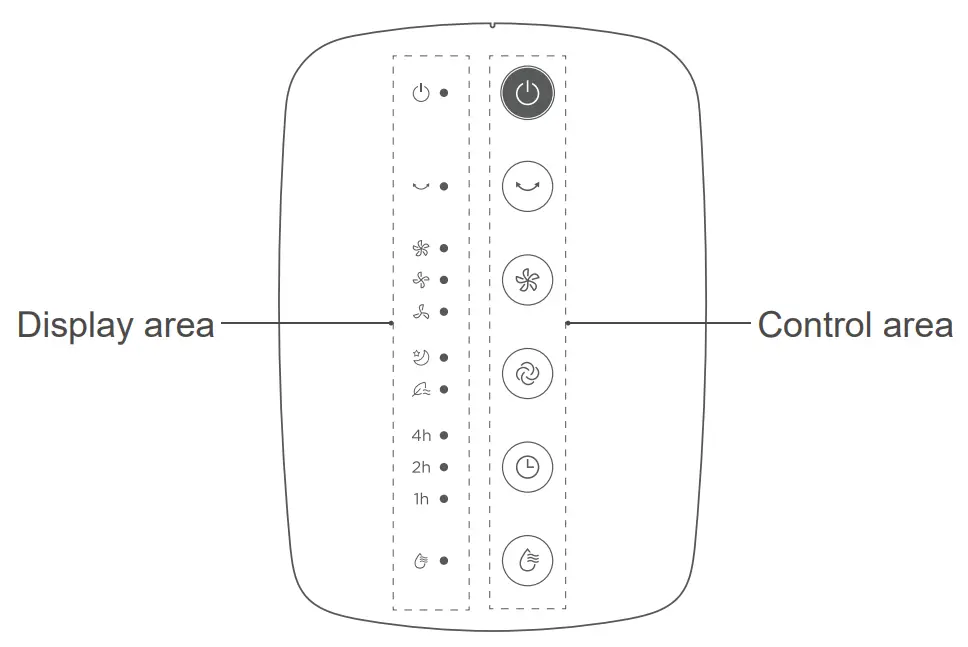 MORRIS MAC 16251 Tower Fan - machine body