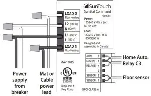 FIG 8 Thermostat Wiring