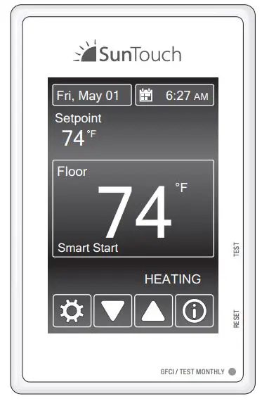 Suntouch Sunstat Command Instruction Manual