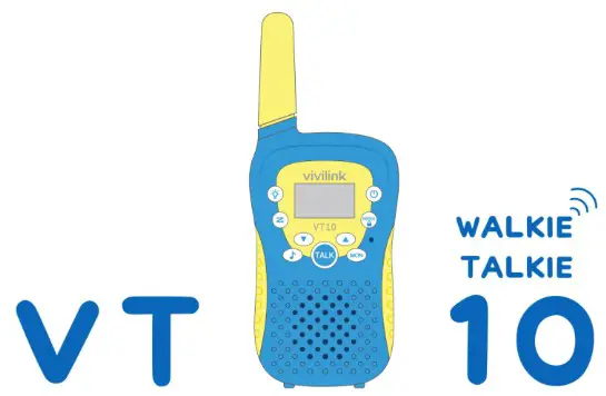 VANTOP VT10 Walkie Talkie for Kids - Cover