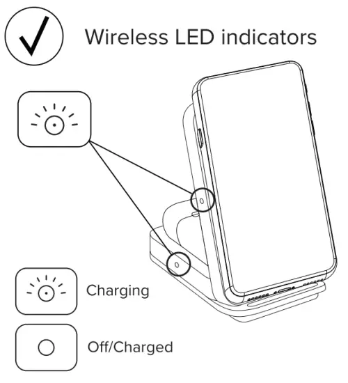 ubiolabs WCB262 262E 2 in 1 Wireless Charging Stand - fig3