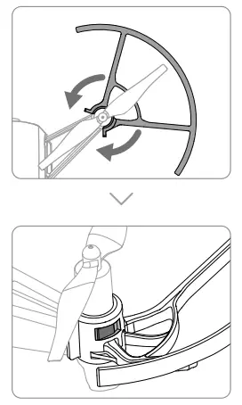 Installing the Propeller Guards