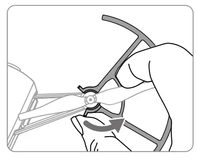 Detaching the Propeller Guards