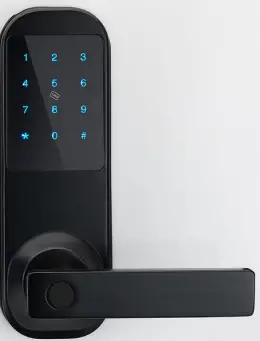 HAIFUAN HFAM10B-L-NB Bluetooth Keyless Code Door Lock-fig1