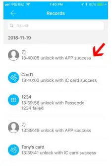 HAIFUAN HFAM10B-L-NB Bluetooth Keyless Code Door Lock-fig20