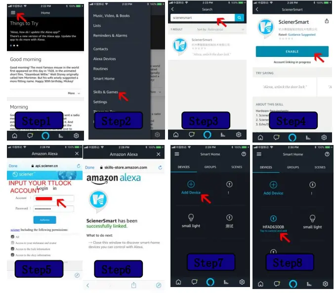 HAIFUAN HFAM10B-L-NB Bluetooth Keyless Code Door Lock-fig25
