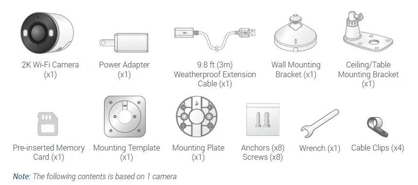 LOREX W482CAD Series 2K Wi-Fi Smart Deterrence Camera fig 1