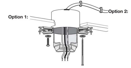 Installing the Ceiling Bracket